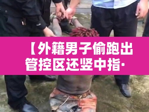 【外籍男子偷跑出管控区还竖中指·有个外国人跑回来竖中指的表情包】 【外籍男子偷跑出管控区还竖中指·有个外国人跑回来竖中指的表情包】