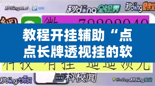 教程开挂辅助“点点长牌透视挂的软件	”(透视挂)辅助透视教程