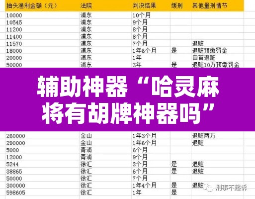 辅助神器“哈灵麻将有胡牌神器吗”开挂辅助脚本+详细开挂安装教程