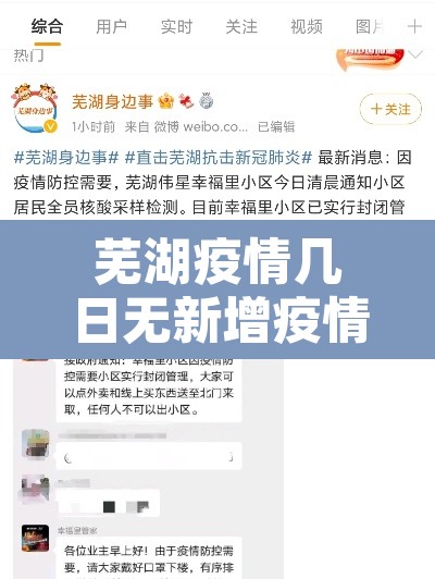 芜湖疫情几日无新增疫情：芜湖疫情几日无新增疫情病例
