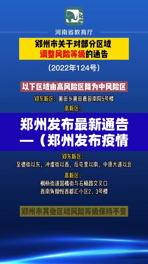 郑州发布最新通告—(郑州发布疫情通知) 郑州发布最新通告—(郑州发布疫情通知)