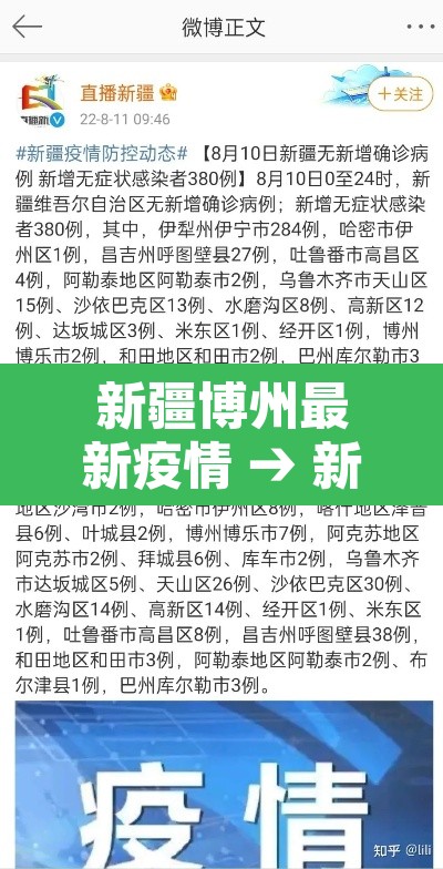 新疆博州最新疫情 → 新疆博州疫情行动轨迹 新疆博州最新疫情 → 新疆博州疫情行动轨迹
