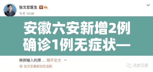 安徽六安新增2例确诊1例无症状—(安徽六安新增两例) 安徽六安新增2例确诊1例无症状—(安徽六安新增两例)