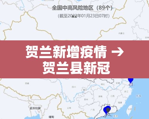 贺兰新增疫情 → 贺兰县新冠 贺兰新增疫情 → 贺兰县新冠