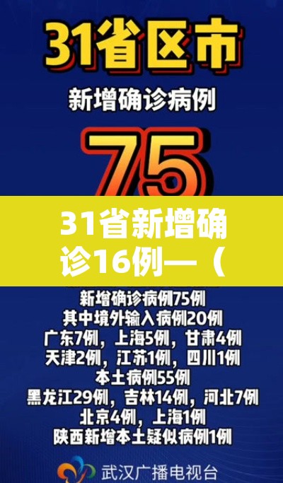 31省新增确诊16例—(31省份新增确诊16例 本土2例) 31省新增确诊16例—(31省份新增确诊16例 本土2例)