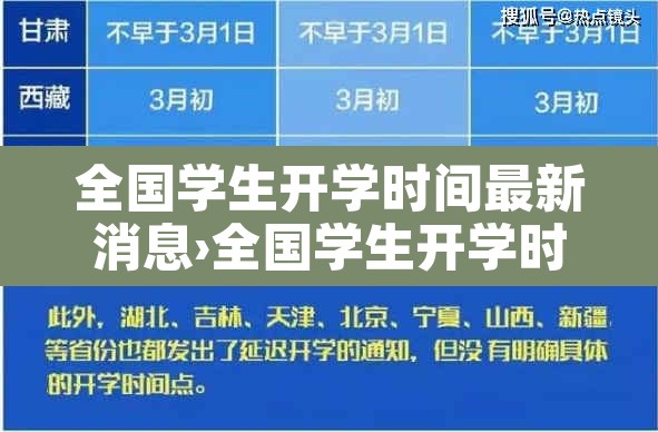 全国学生开学时间最新消息›全国学生开学时间最新消息新闻 全国学生开学时间最新消息›全国学生开学时间最新消息新闻
