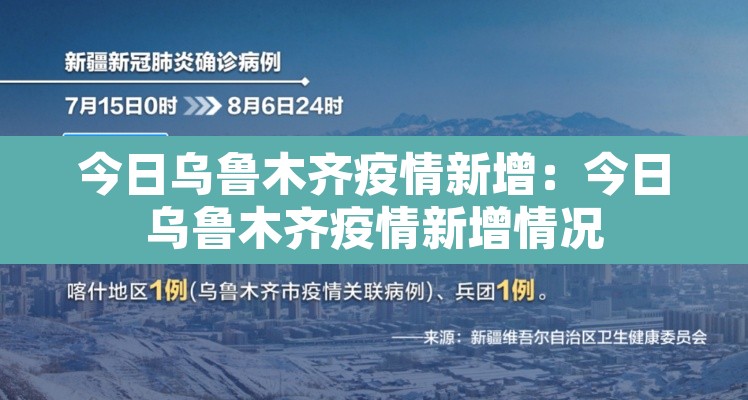 今日乌鲁木齐疫情新增：今日乌鲁木齐疫情新增情况