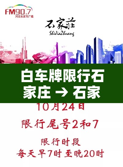 白车牌限行石家庄 → 石家庄车牌限号是怎么限的