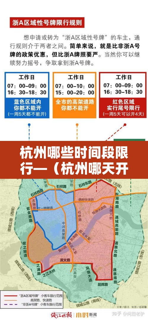 杭州哪些时间段限行—(杭州哪天开始限行) 杭州哪些时间段限行—(杭州哪天开始限行)
