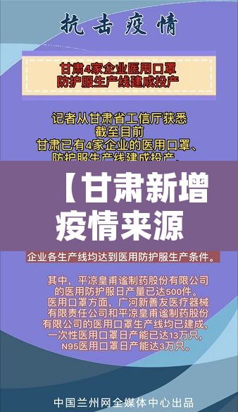 【甘肃新增疫情来源,甘肃新增疫情来源最新消息】