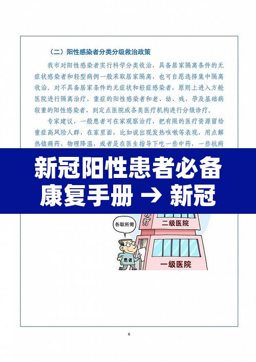 新冠阳性患者必备康复手册 → 新冠病人康复 新冠阳性患者必备康复手册 → 新冠病人康复