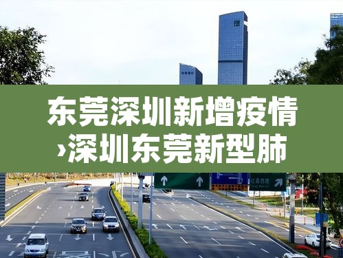 东莞深圳新增疫情›深圳东莞新型肺炎