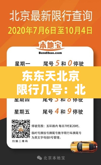 东东天北京限行几号：北京东城区限号