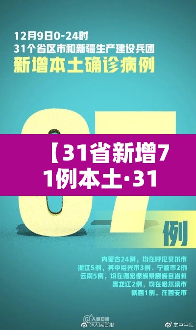 【31省新增71例本土·31省新增本土病例94例】