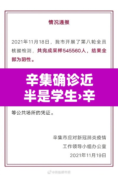 辛集确诊近半是学生›辛集感染者 辛集确诊近半是学生›辛集感染者