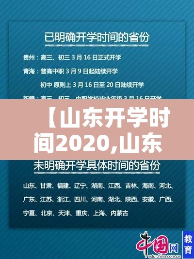 【山东开学时间2020,山东省2020开学时间】 【山东开学时间2020,山东省2020开学时间】