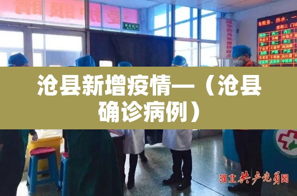沧县新增疫情—(沧县确诊病例) 沧县新增疫情—(沧县确诊病例)