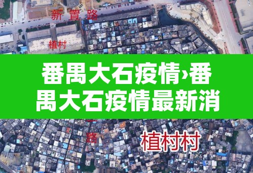 番禺大石疫情›番禺大石疫情最新消息