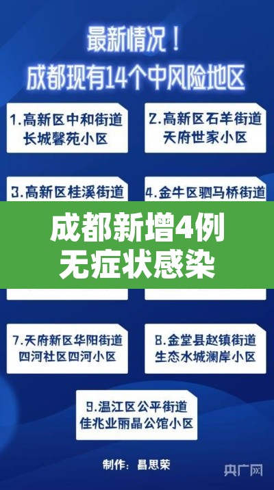 成都新增4例无症状感染者详情 → 成都新增确诊5例 成都新增4例无症状感染者详情 → 成都新增确诊5例