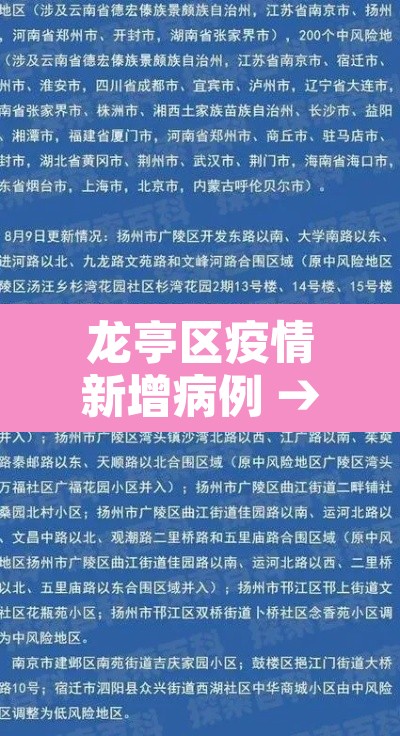 龙亭区疫情新增病例 → 龙亭区疫情新增病例详情 龙亭区疫情新增病例 → 龙亭区疫情新增病例详情