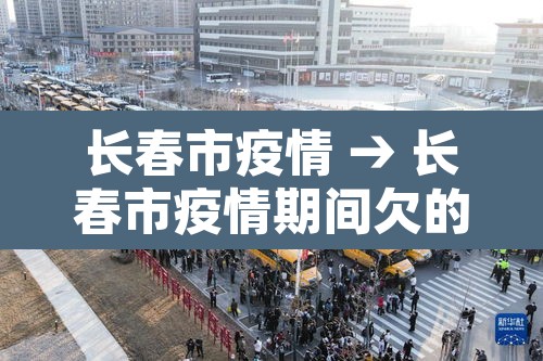 长春市疫情 → 长春市疫情期间欠的社保可以补缴吗
