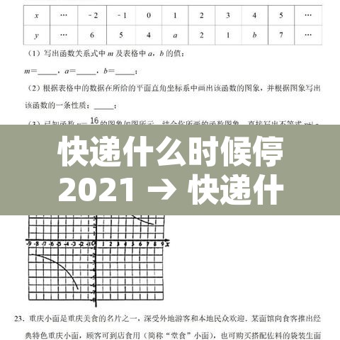 快递什么时候停2021 → 快递什么时候停止发货2026年 快递什么时候停2021 → 快递什么时候停止发货2026年