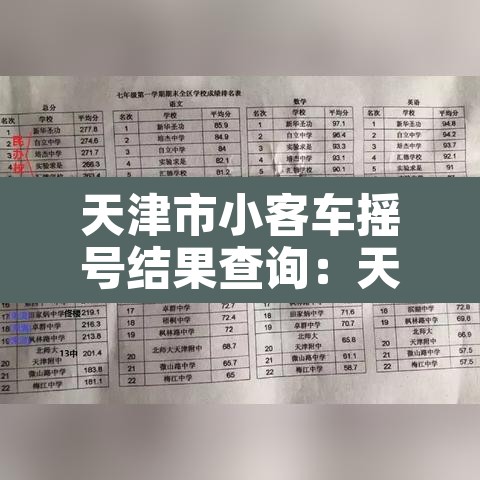 天津市小客车摇号结果查询:天津市小汽车摇号查询? 天津市小客车摇号结果查询:天津市小汽车摇号查询?