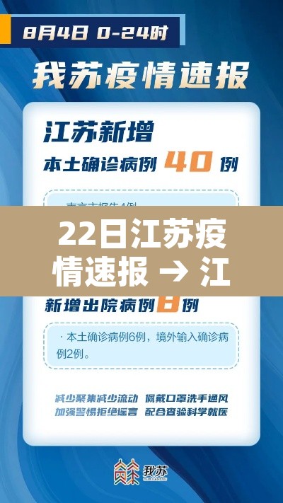 22日江苏疫情速报 → 江苏22日新增病例