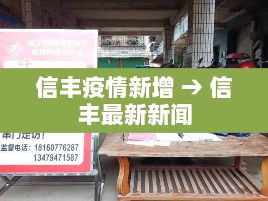 信丰疫情新增 → 信丰最新新闻