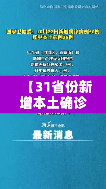 【31省份新增本土确诊2例·31省份新增本土确诊2例?】 【31省份新增本土确诊2例·31省份新增本土确诊2例?】
