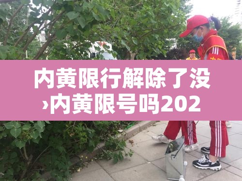 内黄限行解除了没›内黄限号吗2021