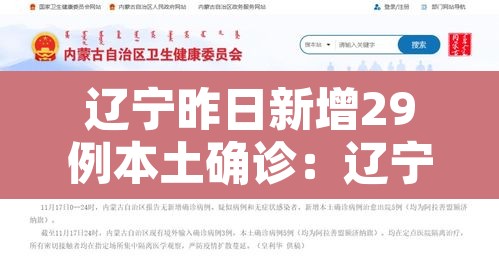 辽宁昨日新增29例本土确诊:辽宁昨日新增确诊病例 辽宁昨日新增29例本土确诊:辽宁昨日新增确诊病例