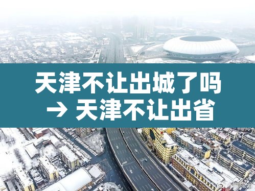天津不让出城了吗 → 天津不让出省 天津不让出城了吗 → 天津不让出省