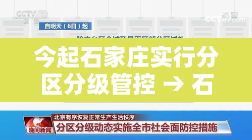 今起石家庄实行分区分级管控 → 石家庄市实施区域管控