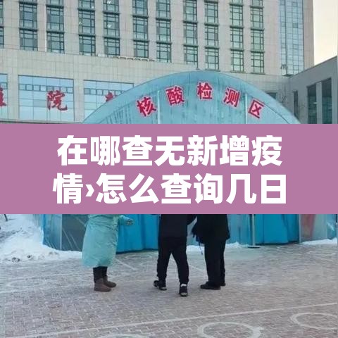 在哪查无新增疫情›怎么查询几日无新增病例