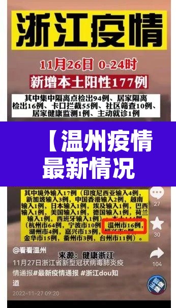 【温州疫情最新情况,温州疫情最新情况发布】