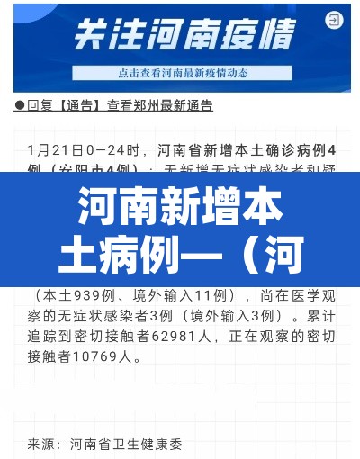 河南新增本土病例—（河南新增本土病例行动轨迹）