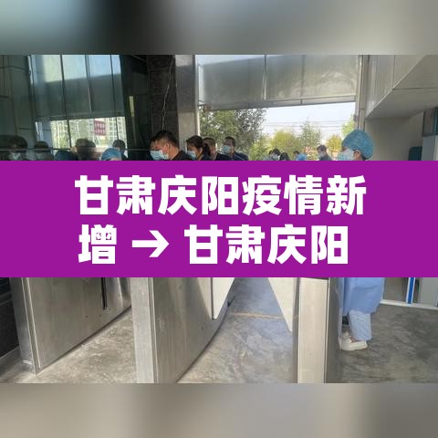甘肃庆阳疫情新增 → 甘肃庆阳 疫情