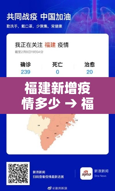 福建新增疫情多少 → 福建新增多少病例