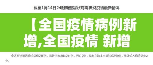【全国疫情病例新增,全国疫情 新增】