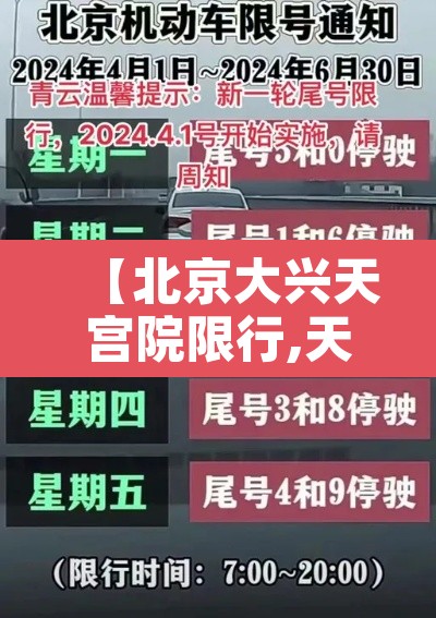 【北京大兴天宫院限行,天宫院限行吗】