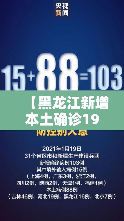 【黑龙江新增本土确诊19例,黑龙江新增本土29例】