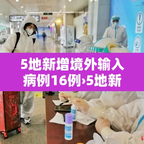 5地新增境外输入病例16例›5地新增境外输入病例16例