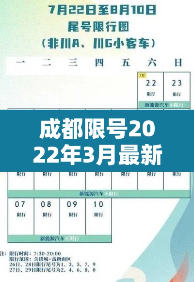 成都限号2022年3月最新限号时间:成都限号2022年3月最新限号时间表 成都限号2022年3月最新限号时间:成都限号2022年3月最新限号时间表