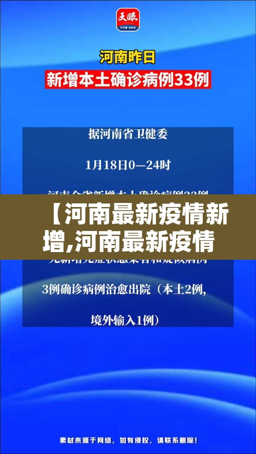 【河南最新疫情新增,河南最新疫情今天新增】