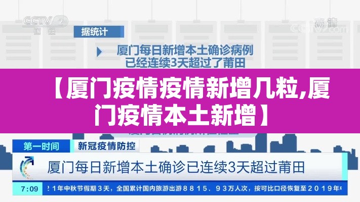 【厦门疫情疫情新增几粒,厦门疫情本土新增】 【厦门疫情疫情新增几粒,厦门疫情本土新增】