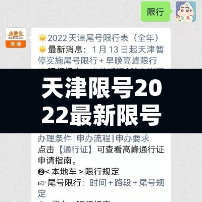 天津限号2022最新限号6月：天津限号2021全年最新限号
