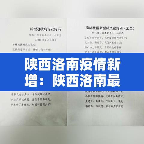 陕西洛南疫情新增：陕西洛南最新消息